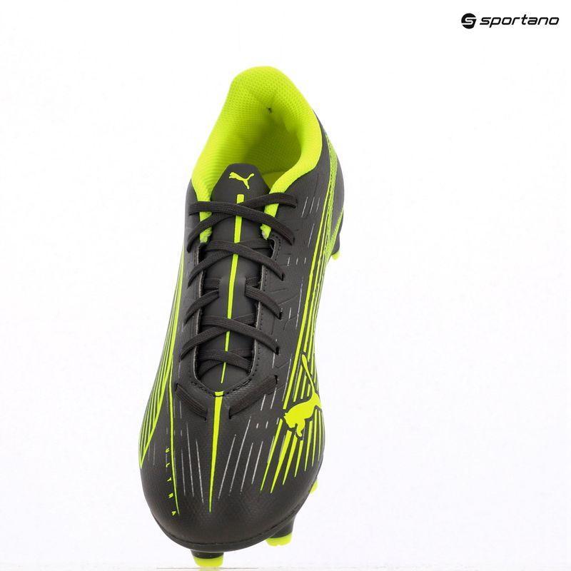 PUMA Ultra 5 Play FG/AG matte aged silver/yellow alert/puma aged silver football boots 9