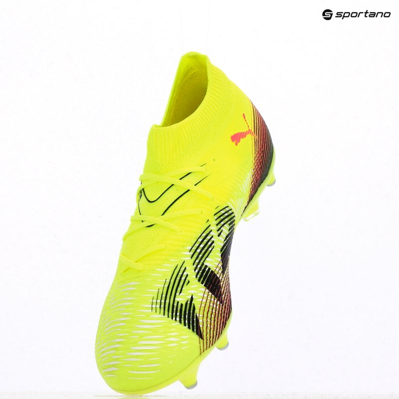 Men's football boots PUMA Future 8 Match MxSG yellow alert/ puma black/ sun struck 9