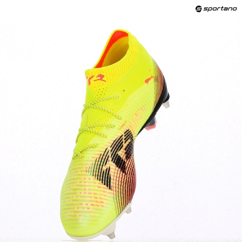 Men's football boots PUMA Future 8 Ultimate MxSG yellow alert/puma black/sun struck 9