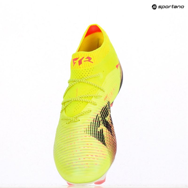 Men's football boots PUMA Future 8 Ultimate FG yellow alert/puma black/sun struck 9