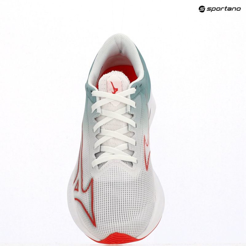 Women's running shoes Mizuno Wave Rebellion Sonic 2 river white/cayenne/gray mist 9