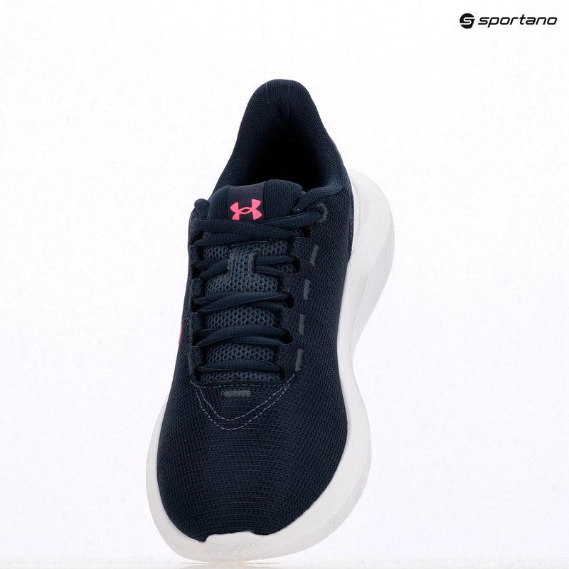 Women's running shoes Under Armour Phade RN 3 downpour gray/downpour gray/aero pink 9