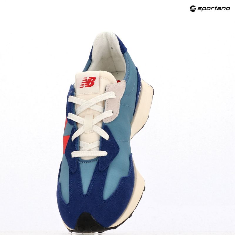 New Balance 327's V1 inkwell/true red shoes 9