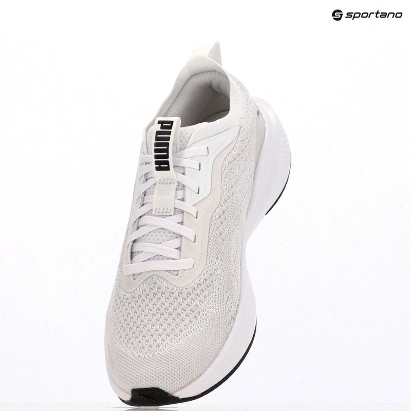 PUMA Skyrocket Lite Engineered puma white/puma black/feather gray running shoes 9
