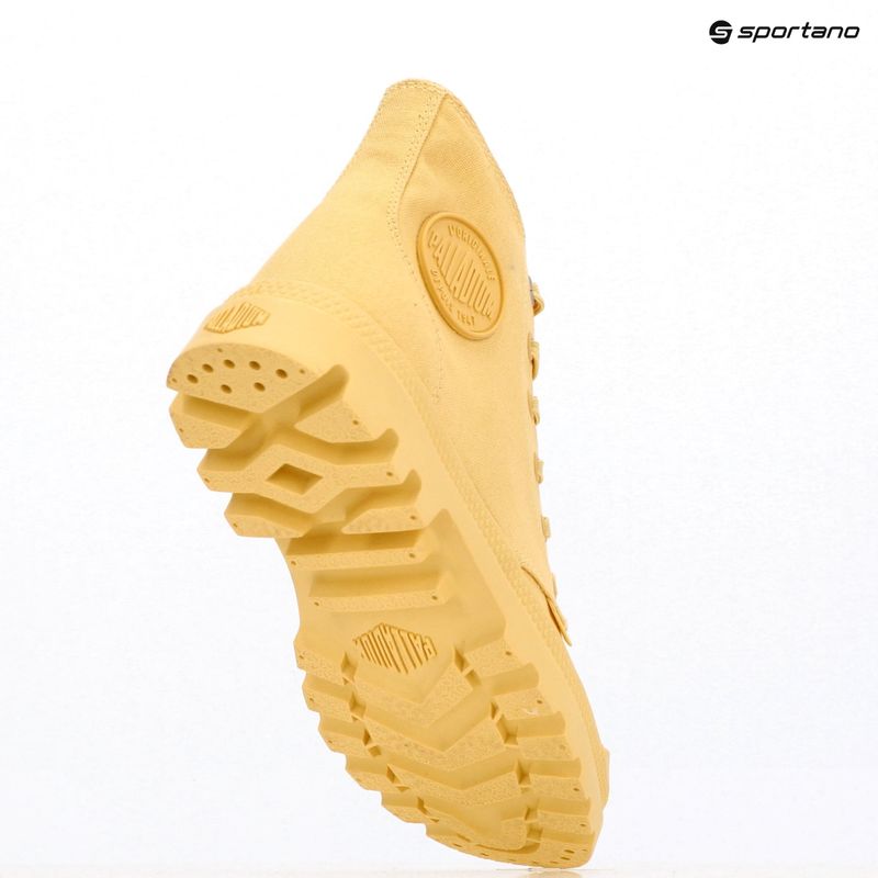 Palladium Mono Chrome yellow twist shoes 9