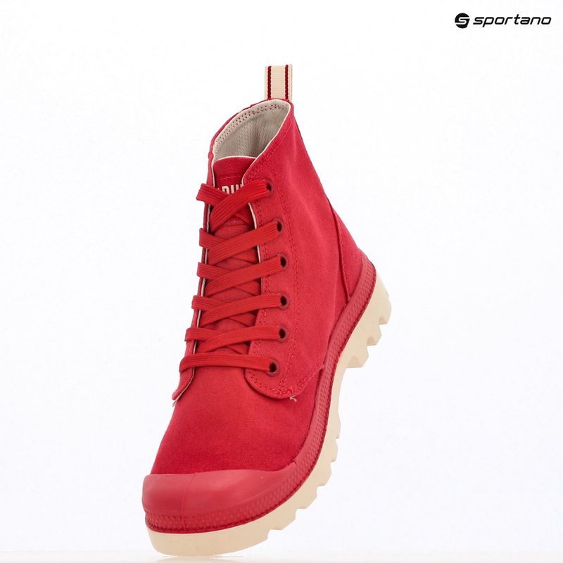Palladium Pampa Duo Chrome chili pepper boots 9