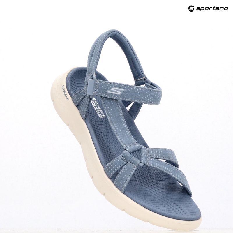 Women's sandals SKECHERS Go Walk Flex Sandal Sublime blue 15