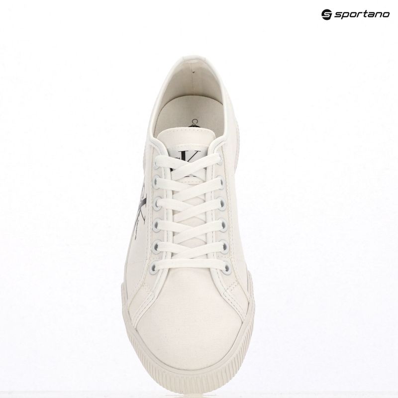 Calvin Klein women's trainers YW0YW00482 Ess Vulc Mono white 9