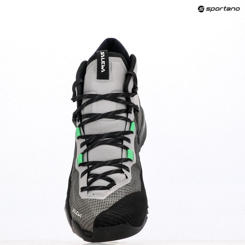 Men's Salewa Wildfire Nxt Mid GTX alloy / dark olive approach shoe 9