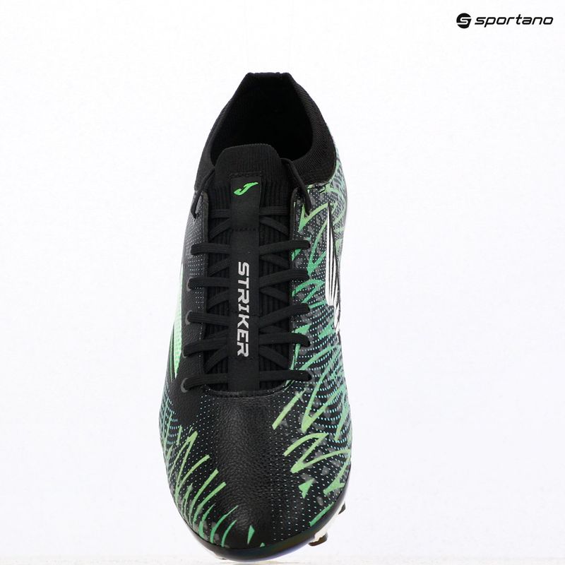 Men's football boots Joma Striker Top FG black/green 11