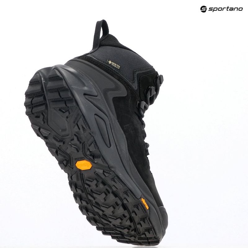 Men's hiking boots HOKA Kaha 3 GTX black/black 9