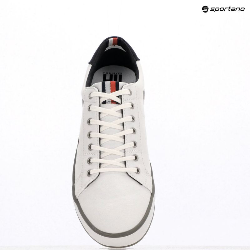 Tommy Hilfiger men's Harlow 1D white trainers 9