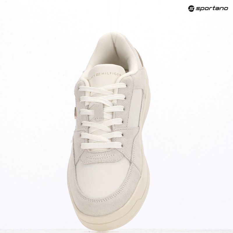 Tommy Hilfiger Essential Basket ecru women's shoes 9