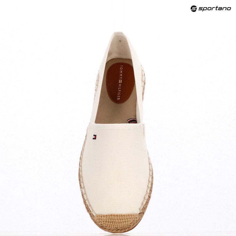 Tommy Hilfiger Flag Canvas ecru women's shoes 9