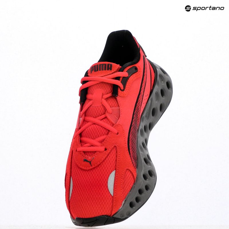 PUMA Softride Frequence for all time red/puma black/cool dark gray running shoes 3