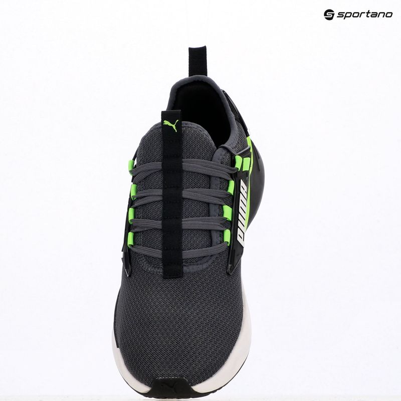 PUMA Retaliate 3 puma black/green moon/green glare running shoes 11