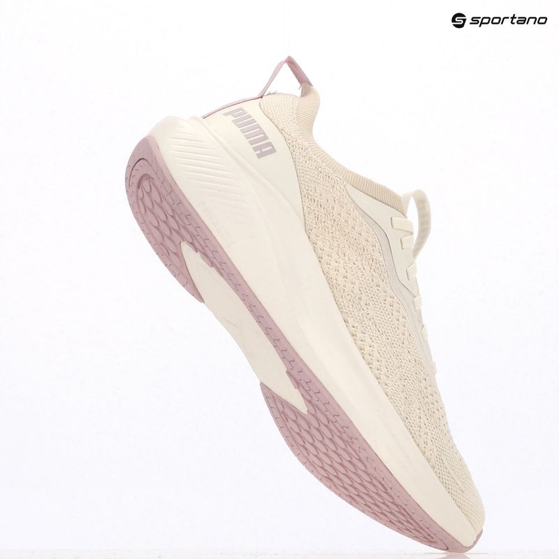 PUMA Skyrocket Lite Engineered warm white/rose mauve running shoes 9