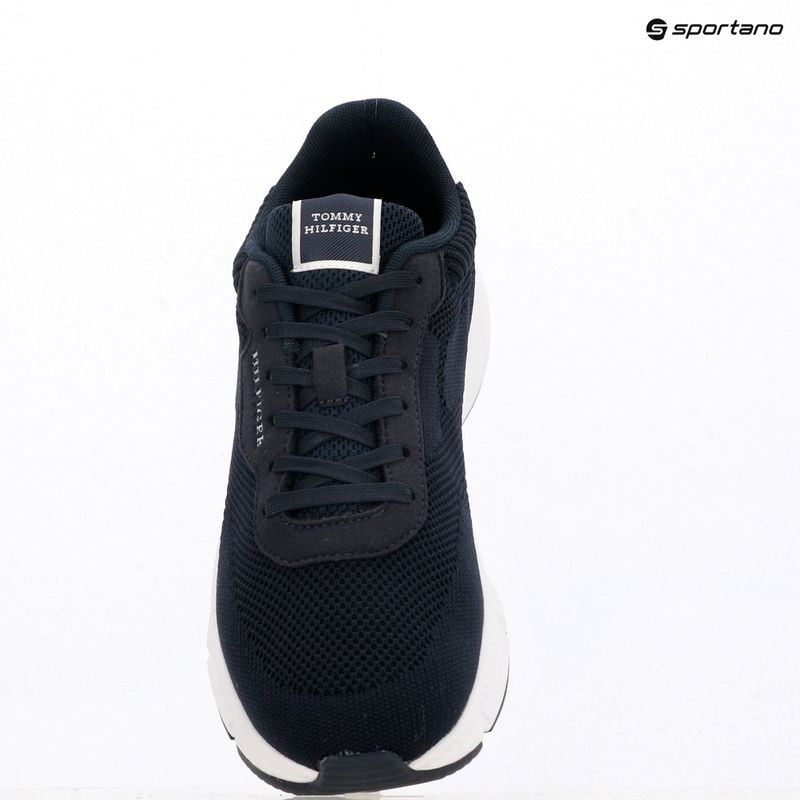 Tommy Hilfiger men's Lightweight RWB Knit desert sky shoes 9