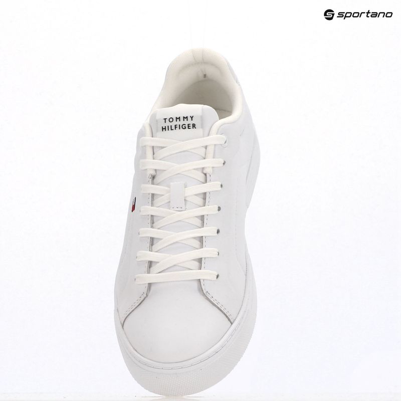 Tommy Hilfiger men's shoes Icon Court Lth Flag Ess white 9