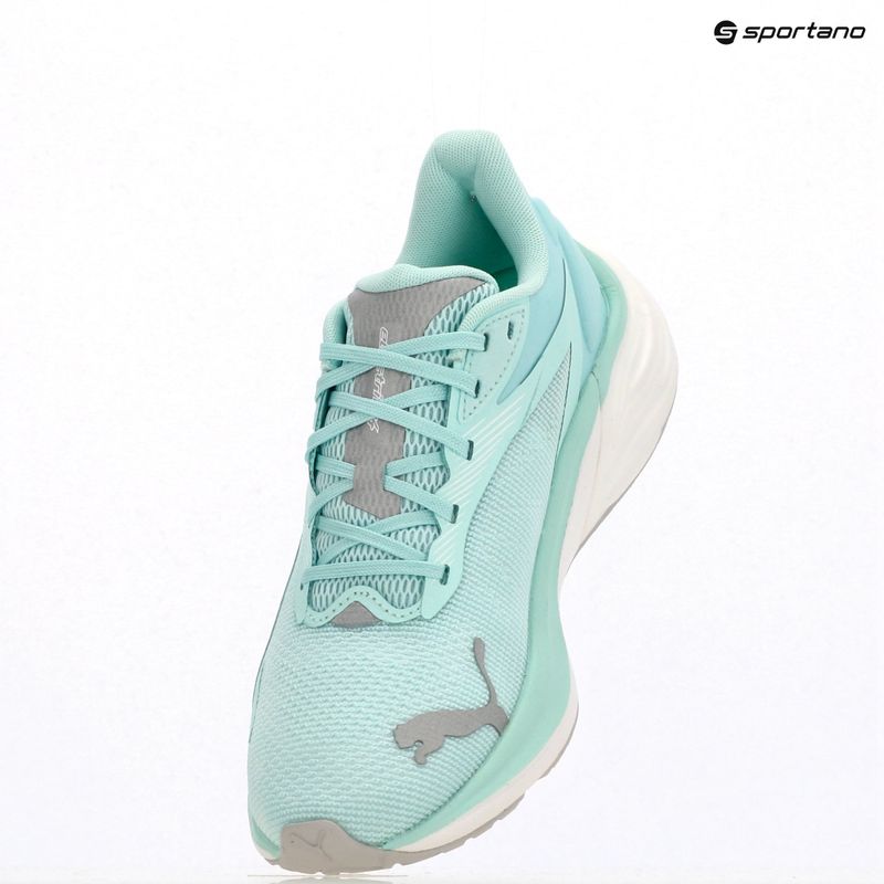 Women's running shoes PUMA Electrify Nitro 4 mint melt/puma white 9
