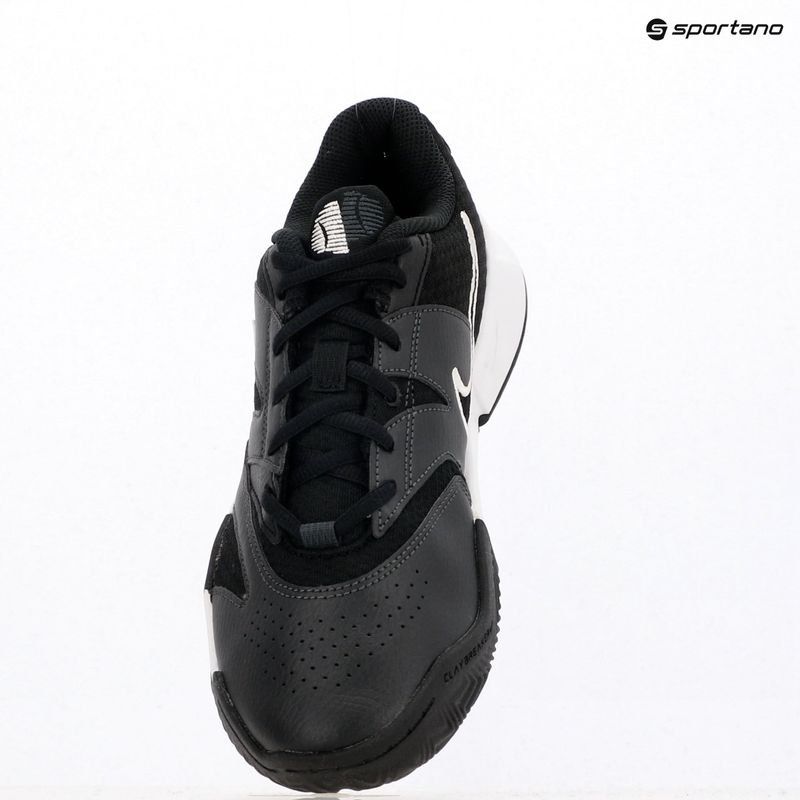 Women's tennis shoes Nike Court Lite 4 Clay black/white 9