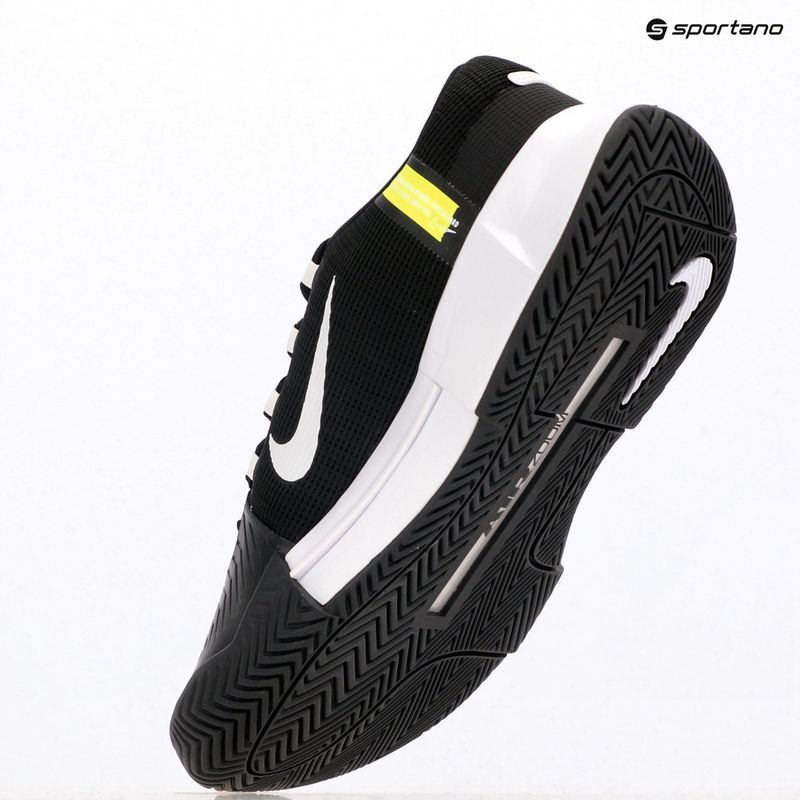 Men's tennis shoes Nike Zoom GP Challenge 1 black / white / black 9