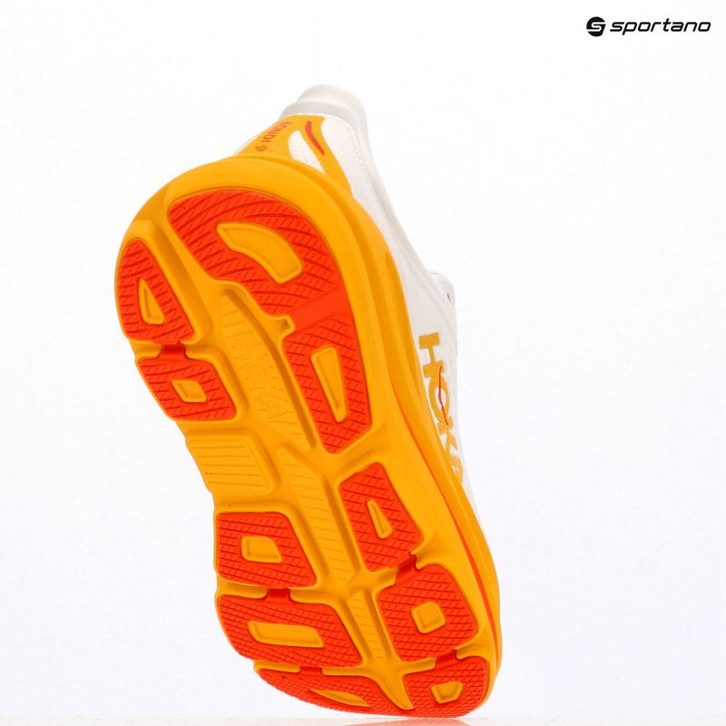 Women's running shoes HOKA Bondi 9 frost/sunflower 17