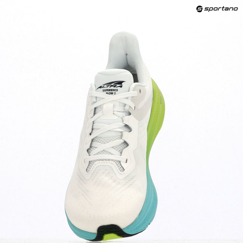 Men's Altra Experience Flow 2 white/lime running shoes 10