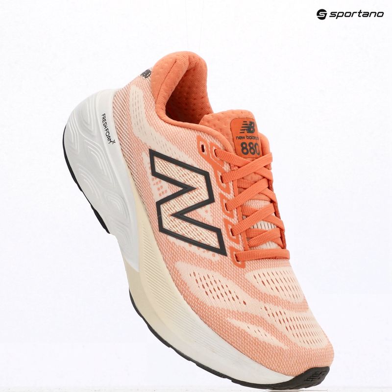 Women's running shoes New Balance Fresh Foam 880 v15 peach nectar 9