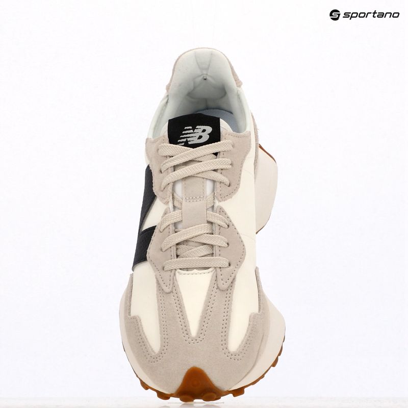 Women's New Balance 327's V1 beige shoes 9