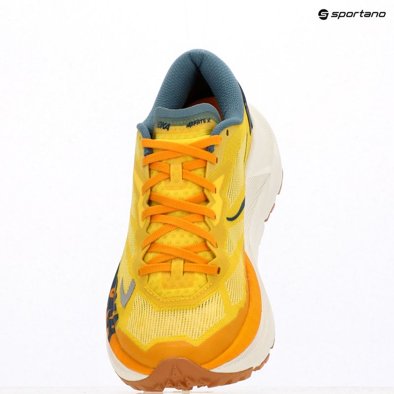 Men's running shoes Hoka Mafate X zest/mountain fog 13