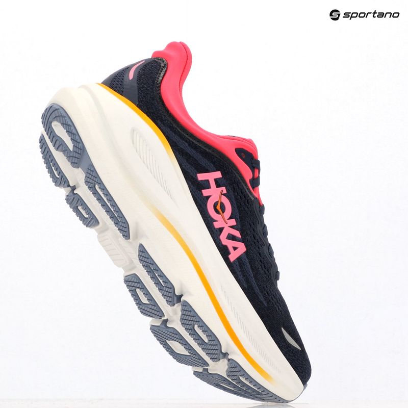 Women's running shoes HOKA Bondi 9 varsity navy/nautical dusk 9