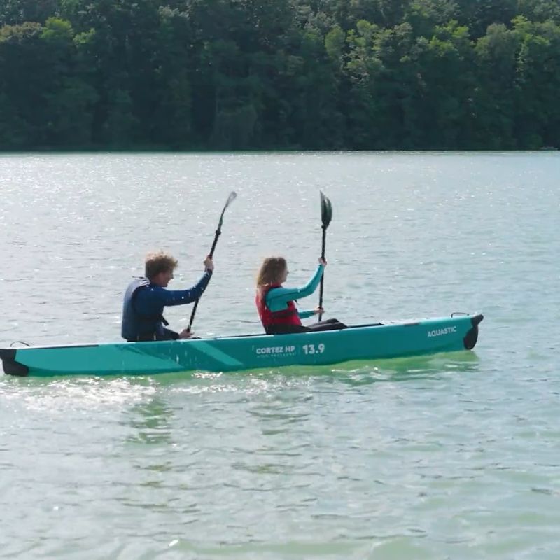 AQUASTIC Monroy 14'0" 427 cm blue kayak/SUP hybrid 26