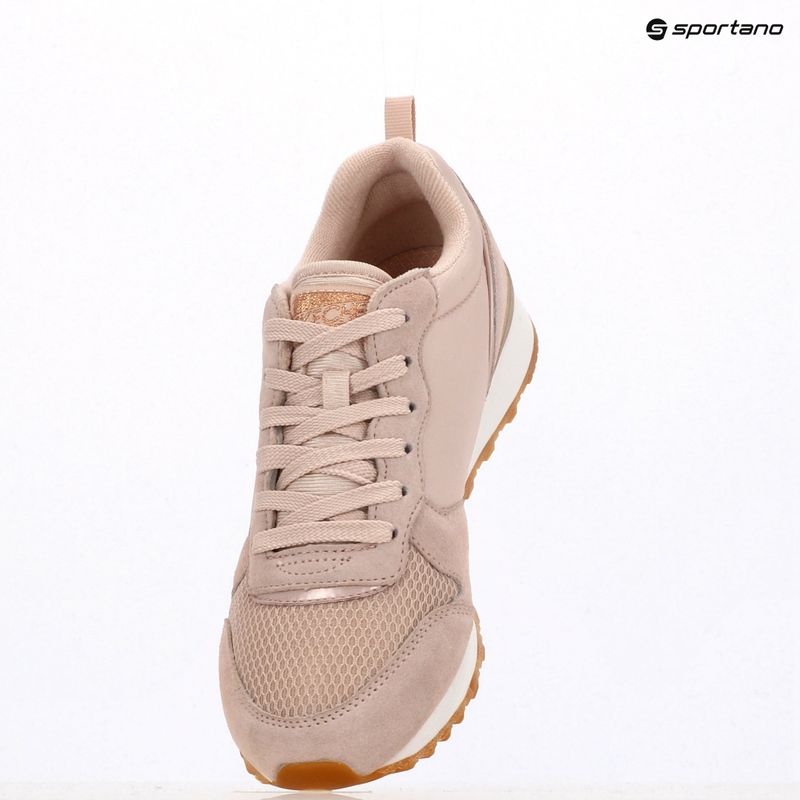 Women's shoes SKECHERS Og 85 Goldn Gurl blush suede/mesh trim 15