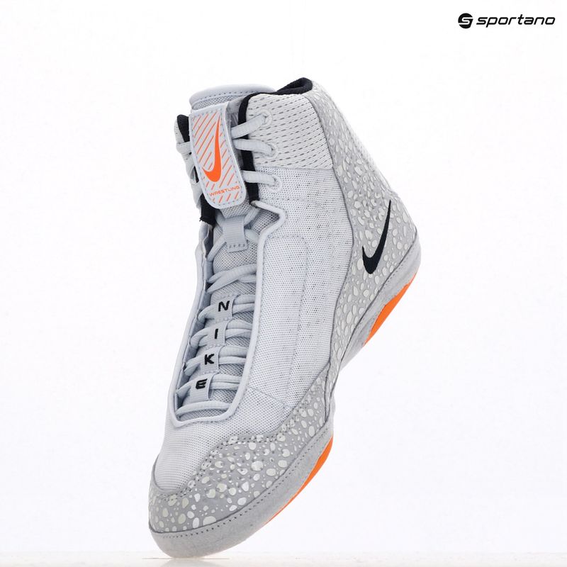 Nike Inflict 4 SE football grey/dark obsidian/sky grey/titanum wrestling shoe 9