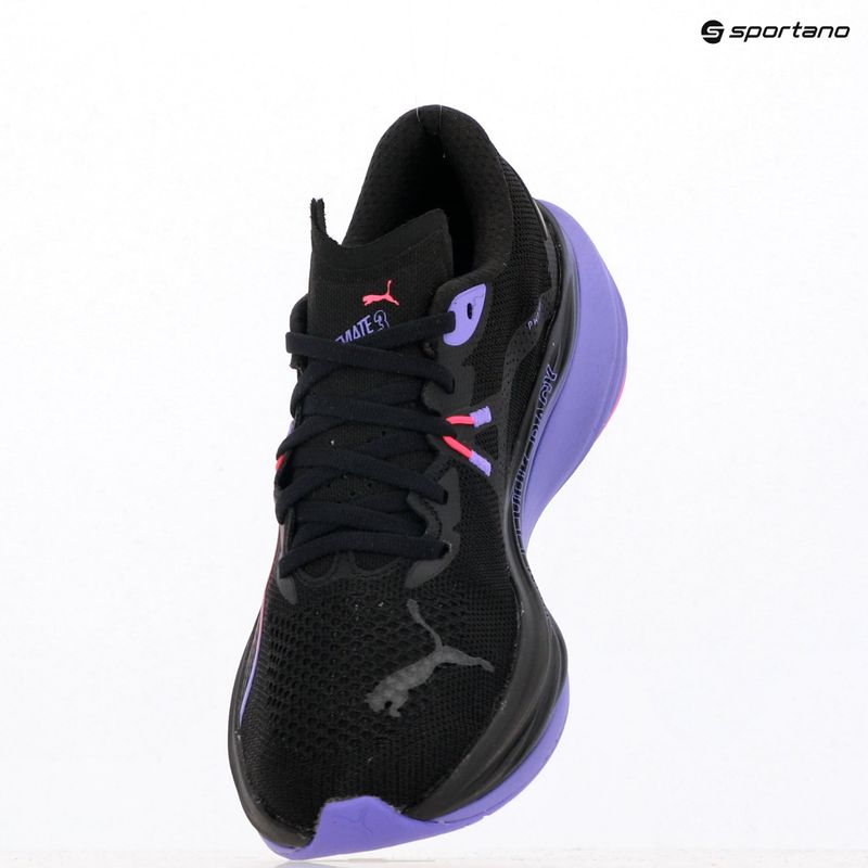 Women's running shoes PUMA Deviate Nitro 3 Digitokyo puma black / fluro pink pes 9