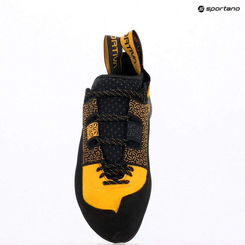 Men's La Sportiva Katana Laces climbing shoe yellow/black 10