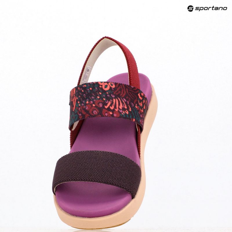 Women's KEEN Elle Backstrap sandals beaujolais/plum perfect 16