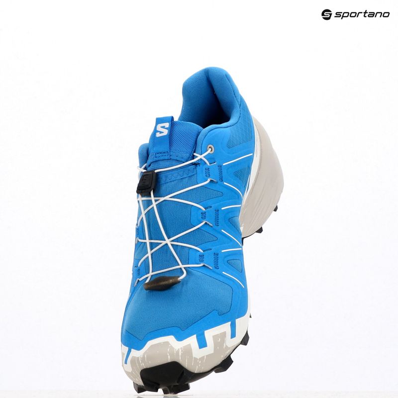 Men's running shoes Salomon Speedcross 6 French blue/lunar rock/white 18