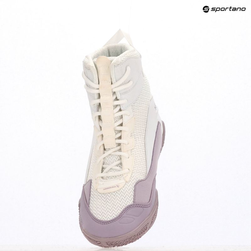 Hayabusa Talon Boxing shoes white/lavender 19