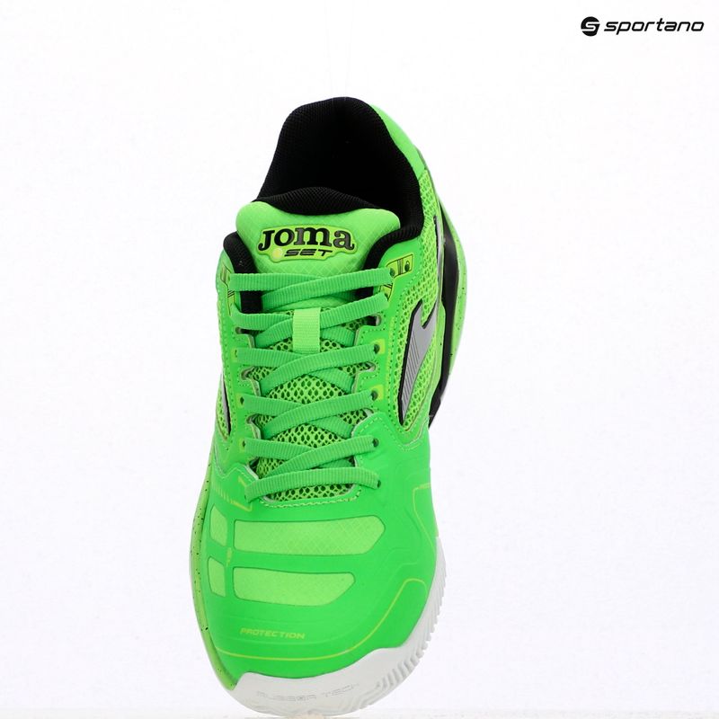 Men's tennis shoes Joma Set C fluor green 9