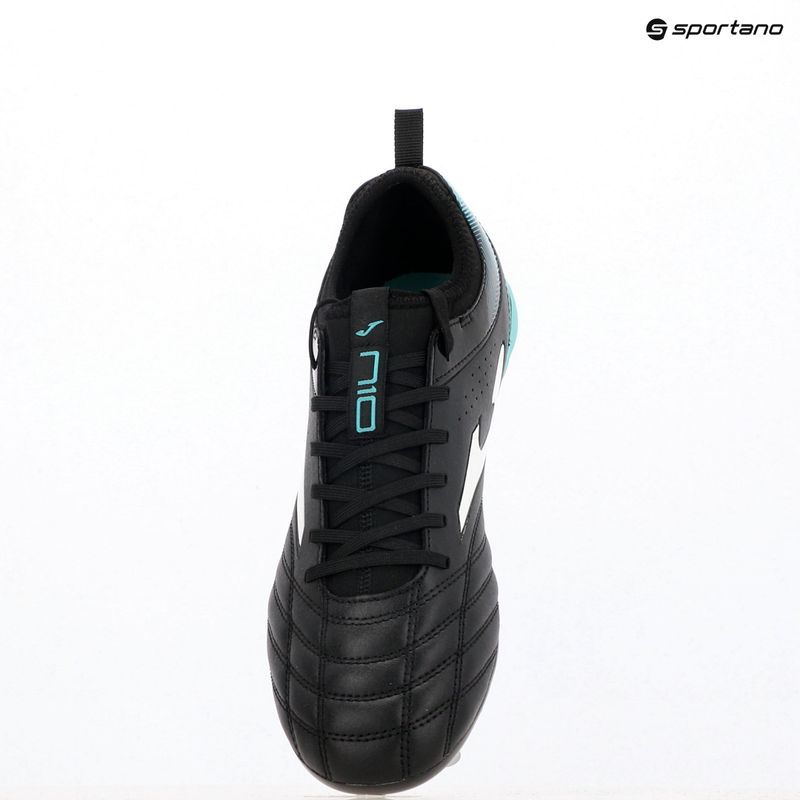 Men's football boots Joma Numero-10 FG black/turquoise 11