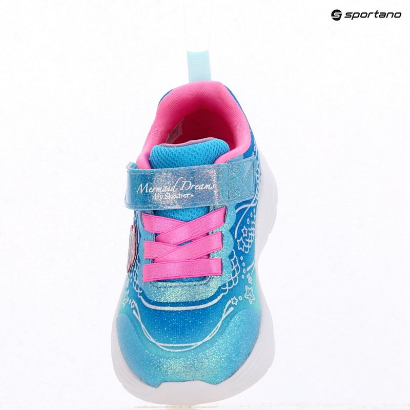 Skechers My Dreamers Lil Mermaid blue/multi children's shoes 16