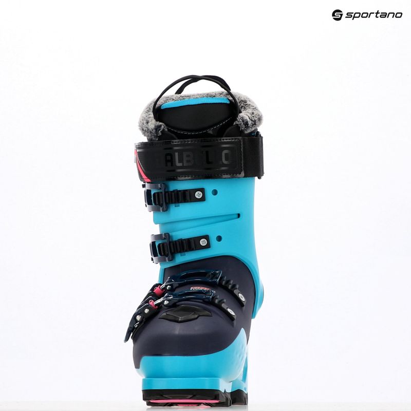 Women's ski boots Dalbello Veloce 105 MV W caraibi blue/dark blue 16