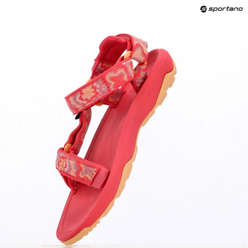 Teva Hurricane XLT2 neon floral lilas children's sandals 9