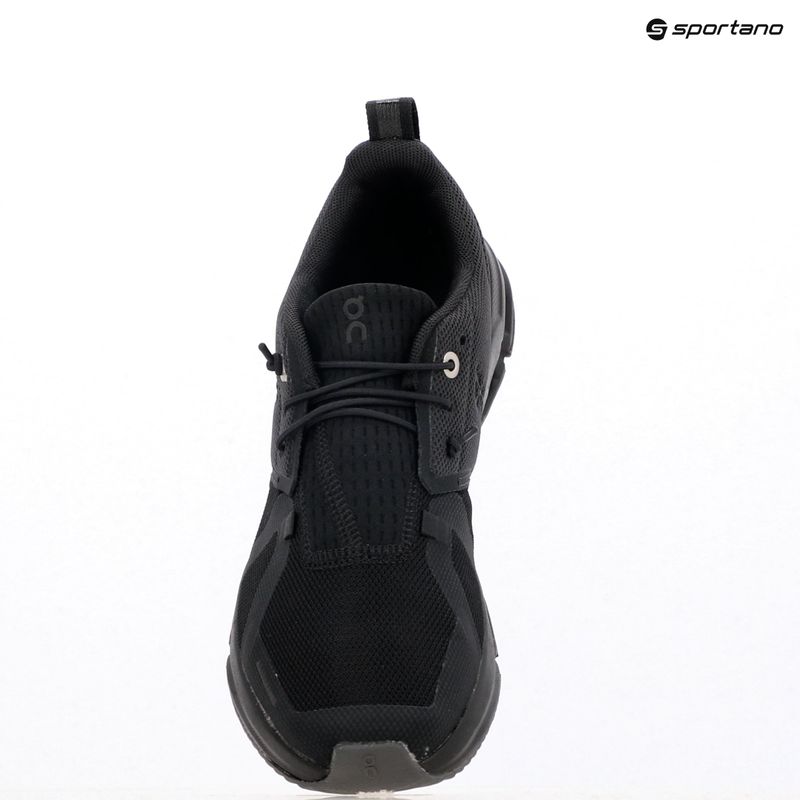 On Cloud Sky black shoes 9