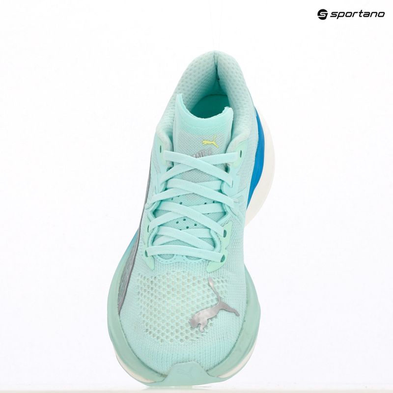 Women's running shoes PUMA Deviate Nitro 3 mint melt/speed blue 16