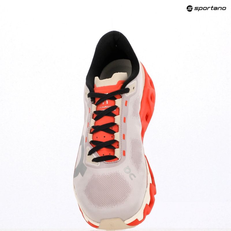 Men's On Cloudmonster Hyper mauve/flame running shoes 9