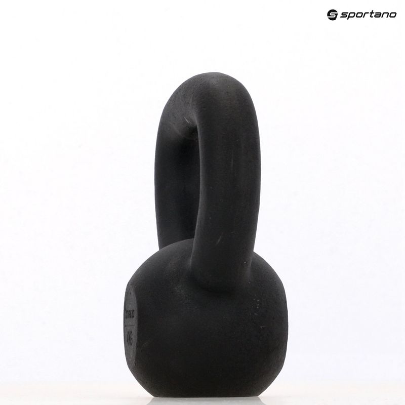 Cast-iron kettlebell TREXO 4kg black 8