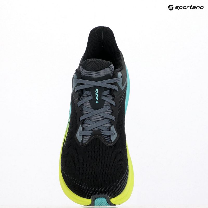Men's Altra Torin 8 black/lime running shoes 15